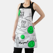 Kat-strand van Mikitiez meow Schort (Insitu)