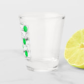 Kat-strand van Mikitiez meow Shot Glas (Rechts)