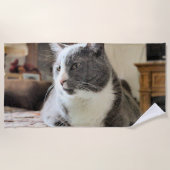 Kat Strandlaken (Voorkant)