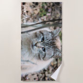 Kat Strandlaken (Voorkant)