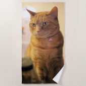 Kat Strandlaken (Voorkant)