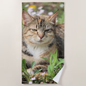 Kat Strandlaken (Voorkant)