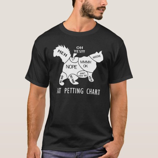 Kat Strelen Grafiek T-shirt (Voorkant)