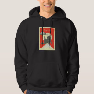 Kat Stretch been omhoog MTT Fuji verergerde stijl Hoodie