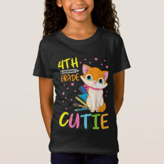 Kat Student Senior 4e Grade Cutie T-shirt