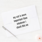 KAT SUPREMATIE RONDE STICKER (Envelop)