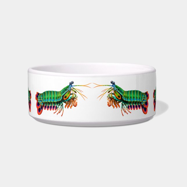 Kat Sushi Mantis Shrimp Cat Bowl Voerbakje (Voorkant)
