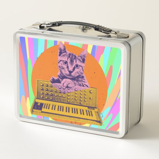 Kat Synthesizer Music Producent Design (Achterkant)