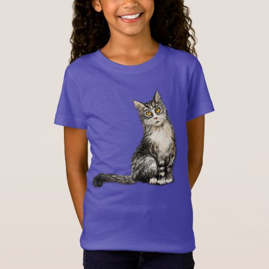 Kat T-Shirt (Voorkant)
