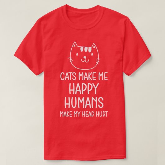Kat T-shirt (Design voorkant)