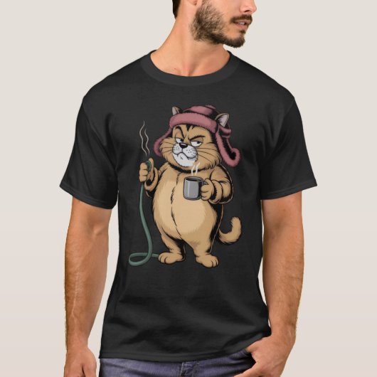 kat t-shirt (Voorkant)