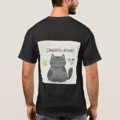 Kat t-shirt (Achterkant)