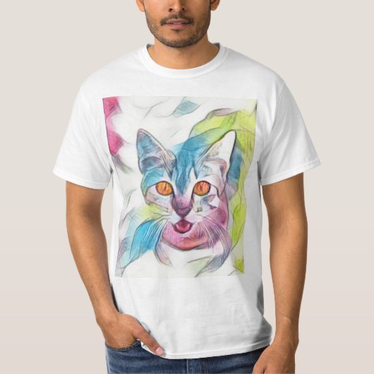  Kat T-shirt (Voorkant)