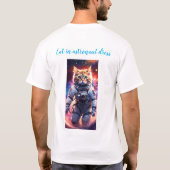 Kat T-shirt (Achterkant)