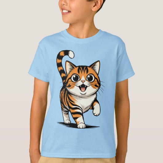 kat t-shirt (Voorkant)