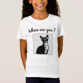 Kat T-shirt (Voorkant)