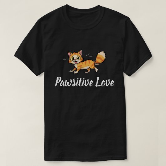 kat t-shirt (Design voorkant)