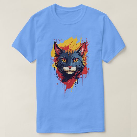Kat T-shirt (Design voorkant)