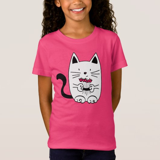 Kat T-shirt (Voorkant)