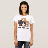 Kat T-shirt, Grappige Kat Liefhebber GiftKat Liefh T-shirt (Voorkant volledig)