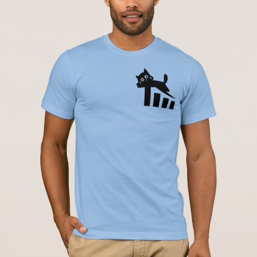Kat T-shirt – Schattig & oprechte design (Voorkant)