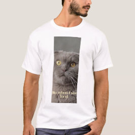 Kat T-shirt voor mannen