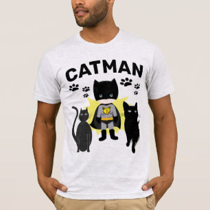 Kat T-Shirts voor CATMAN-jongens