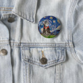 KAT (Tabby2) - Sterrennacht Ronde Button 5,7 Cm (In situ)