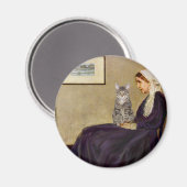 KAT (Tabby 1) - Moeder van Whistler Magneet (Voorkant / Achterkant)