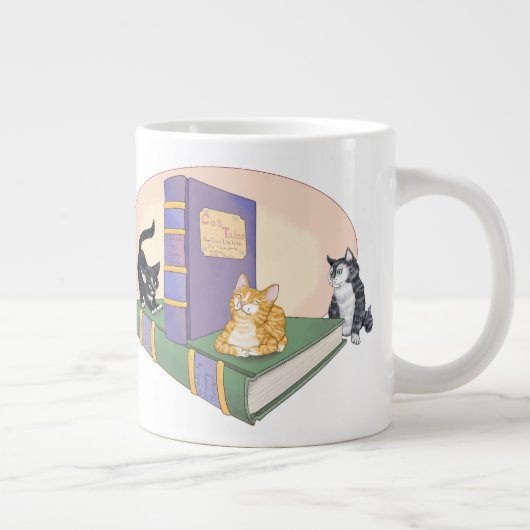 Kat Tale Grote Koffiekop (Rechts)