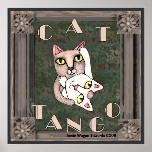  kat Tango Poster (Voorkant)