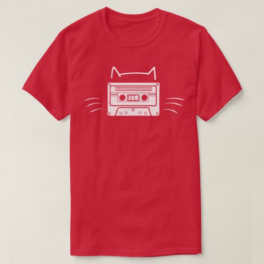 Kat Tape Cassette 1 T-shirt (Design voorkant)