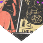 Kat Tarot-Kaart-Halloween Empress. Hermit, Fool Tafelkleed (Gekanteld)