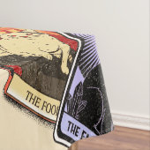 Kat Tarot-Kaart-Halloween Empress. Hermit, Fool Tafelkleed (Voorbeeld)