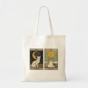Kat Tarot Kaart Tote Bag
