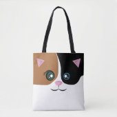 Kat-Tas - Calico Tote Bag (Voorkant)