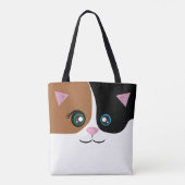 Kat-Tas - Calico Tote Bag (Achterkant)
