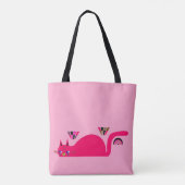 KAT-TAS SCHOPPEN TOTE BAG (Achterkant)