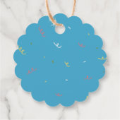 Kat-tastic Purrfect Birthday Party Dank u Bedankjes Labels (Achterkant)