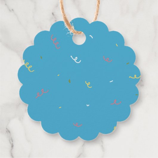 Kat-tastic Purrfect Birthday Party Dank u Bedankjes Labels (Achterkant)