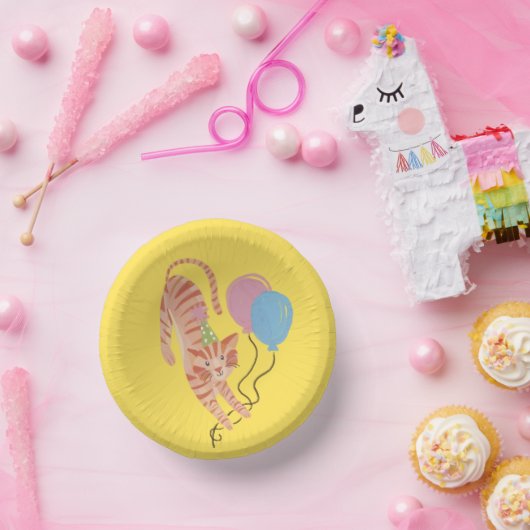 Kat-tastic Purrfect Birthday Party Papieren Kommen (Feest)