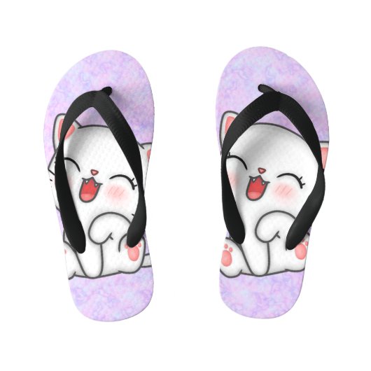 Kat-Teenslippers Kinder Teenslippers (Voetbed)