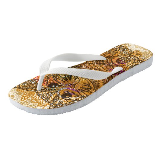 Kat-Teenslippers Teenslippers (Schuin)