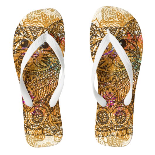 Kat-Teenslippers Teenslippers (Voetbed)