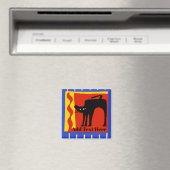 Kat, tekst bewerken magneet (Insitu (Vaatwasser))