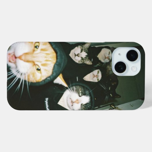 Kat Telefoon Case-Mate iPhone Case (Achterkant (horizontaal))