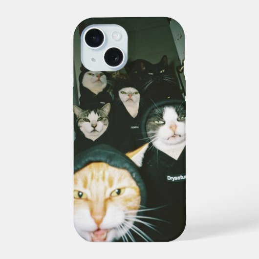 Kat Telefoon iPhone 15 Case (Achterkant)