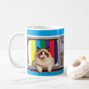 Kat Televisie Kat Liefhebbers, Televisie Watchers Koffiemok