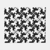 Kat Tessellation deken (Voorkant (Horizontaal))
