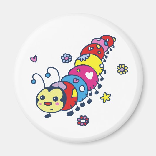 Kat the Caterpijler Magneet (Voorkant)